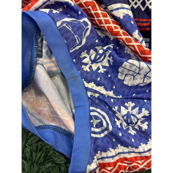 Marvels Avengers Women's Christmas Sweater Thin Long Sleeve Shirt - Picture 8 of 8